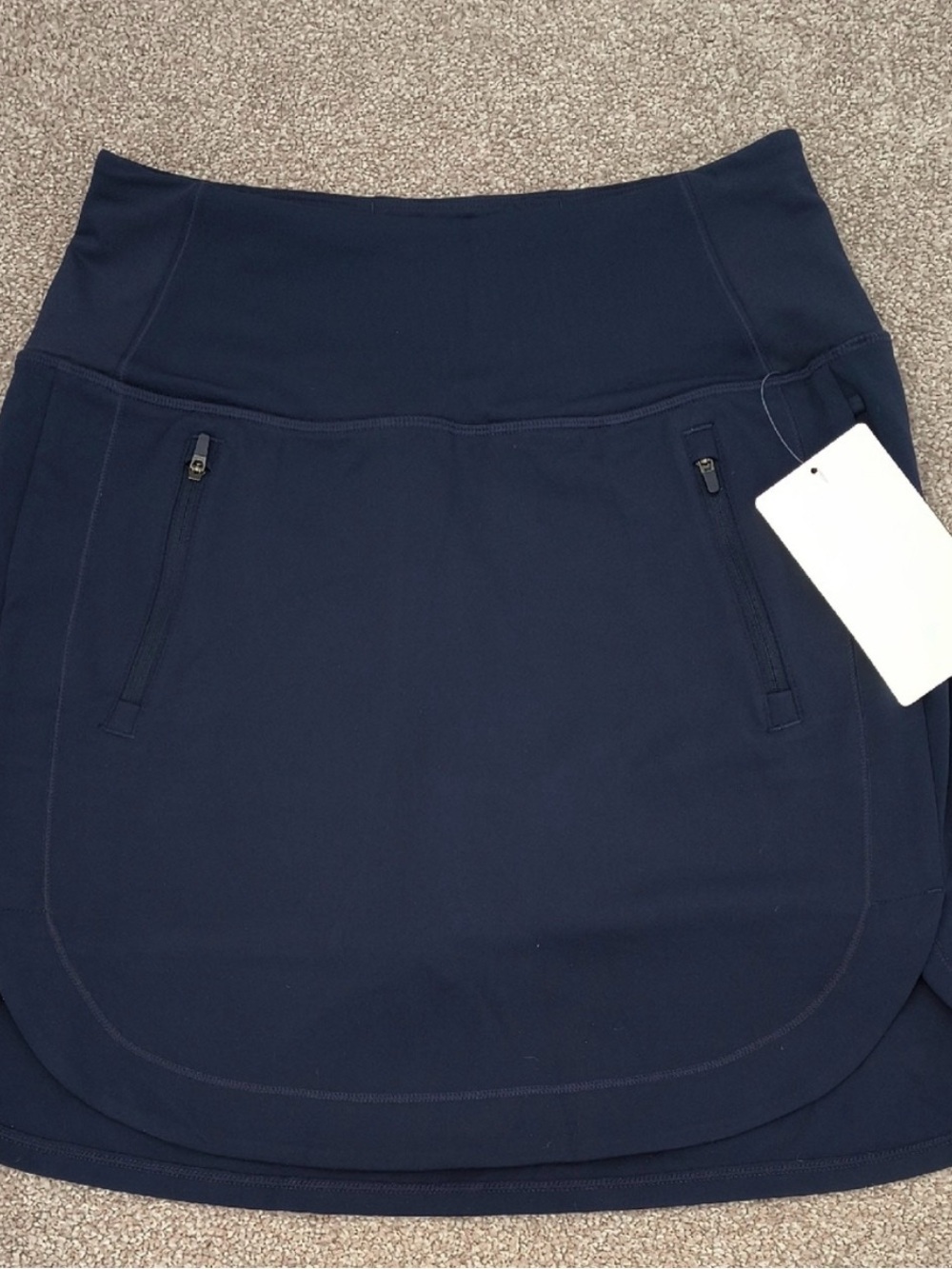 NWT Athleta Fairway 18" Golf Skort - Navy Blue - Size XS